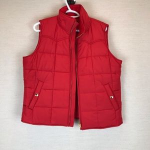 Red Puffy Chaps Vest! 🛑